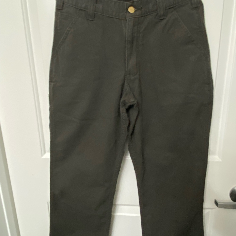 Carhartt Relaxed Fit Men's Dark Gray Chinos